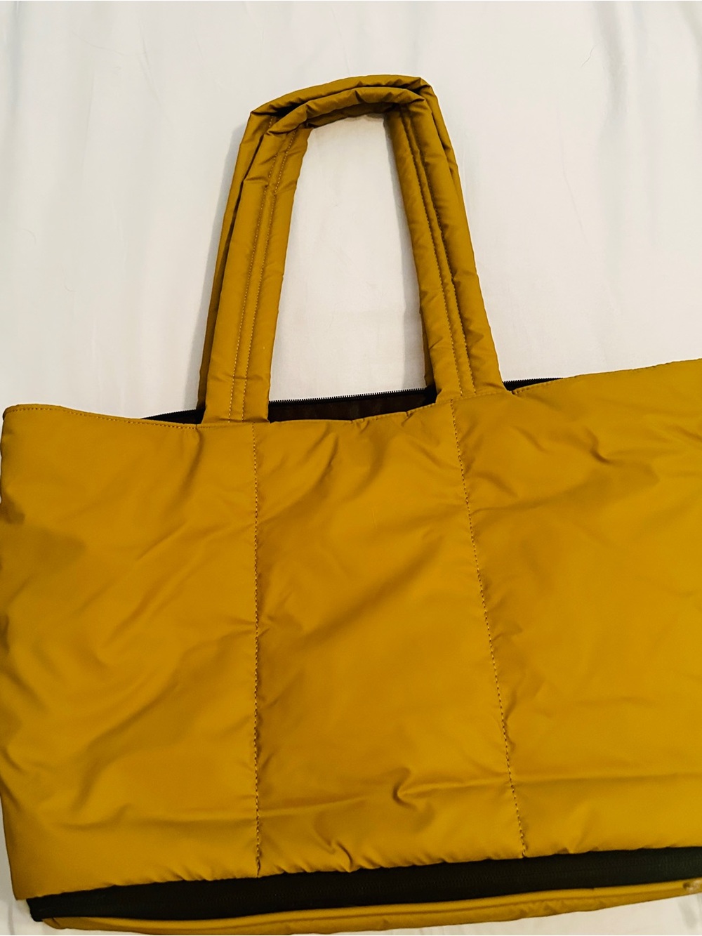Calpak Luka Expandable Laptop  Tote in Khaki